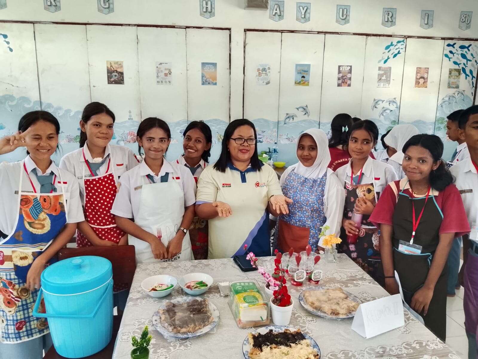 Ujian Praktik Mulok dan Prakarya Murid Kelas XII SMA PGRI DOBO 2026
